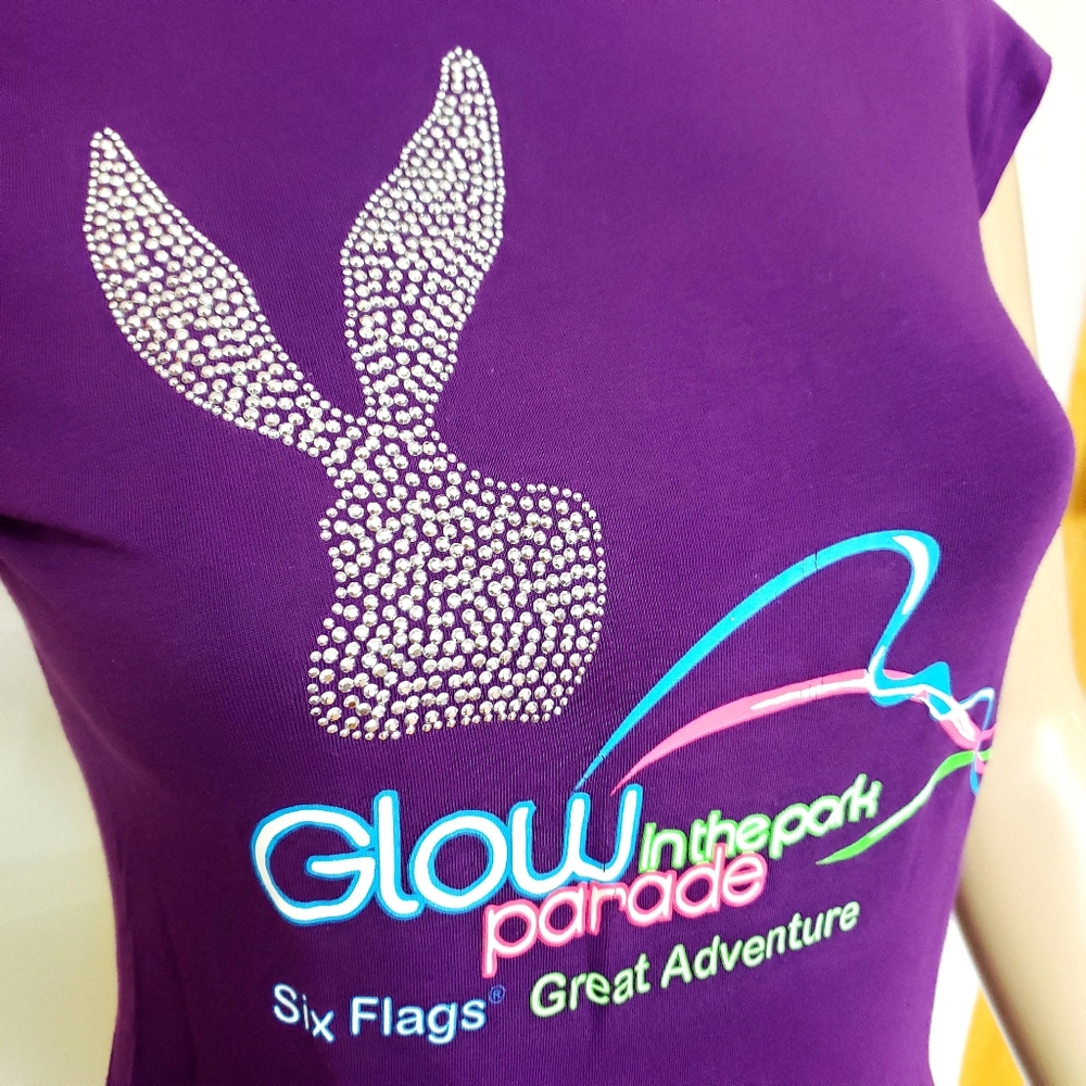 Six Flags Bunny Rhinestones Limited Edition Tee